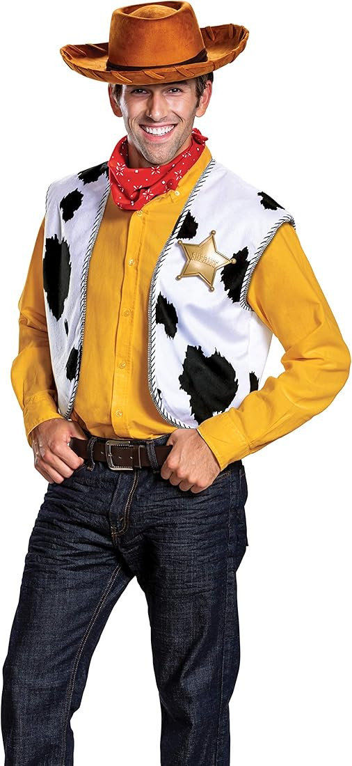 Disguise Men's Woody Deluxe Adult Costume Kit | Amazon (US)