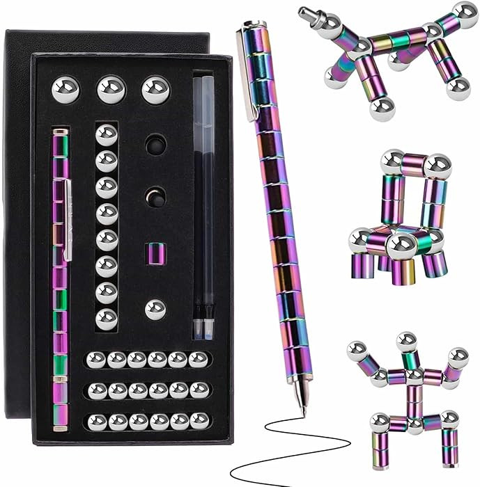 Fidget Pen Gifts For Teenage Girls - Magnetic Pen Cool Gadgets Teen Boys Gift Ideas - Magnet Pen ... | Amazon (US)