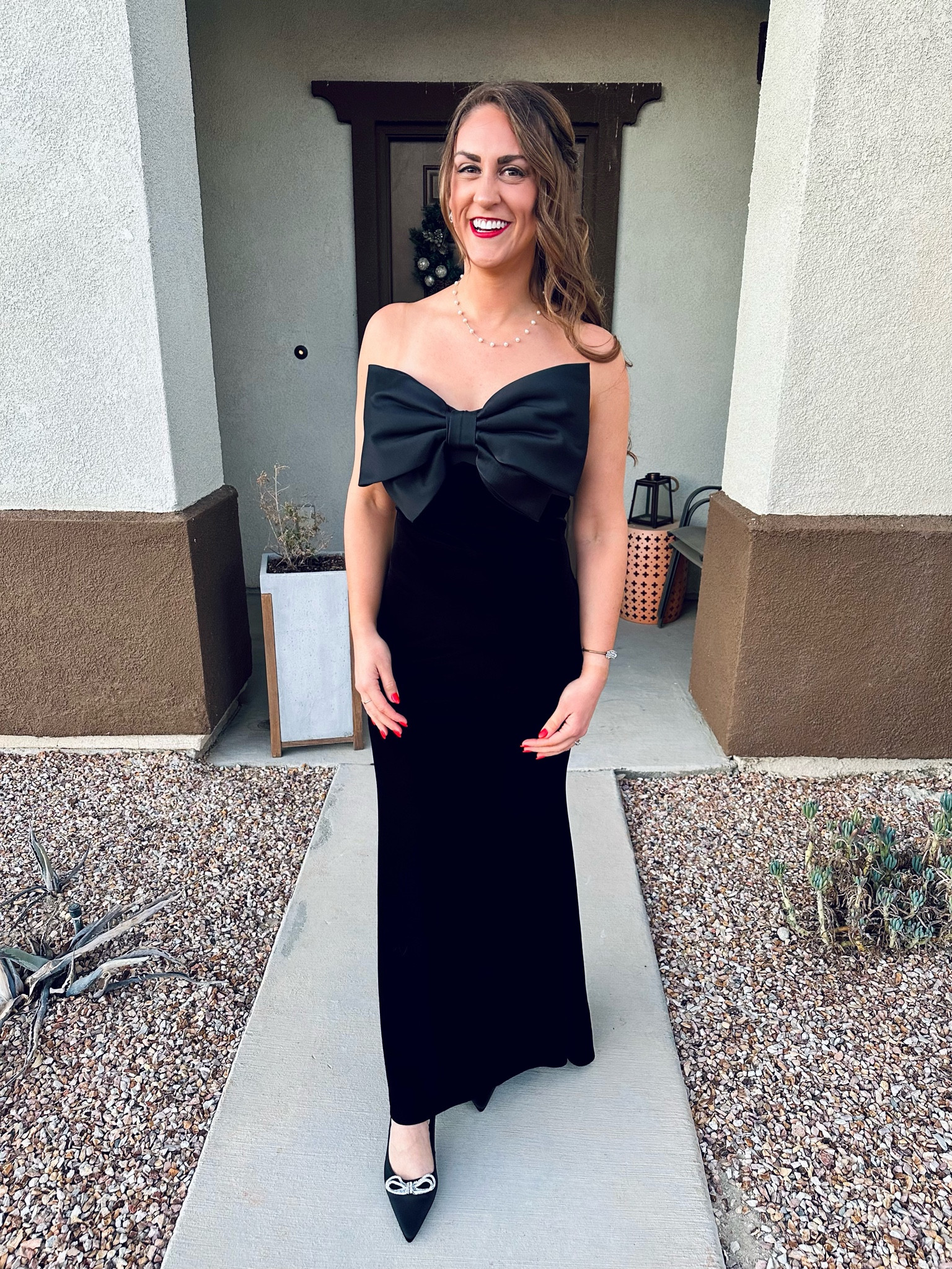 Got so many compliments on my test pilot school graduation dress I had to share! This is the perfect dress for any holiday event!

I’m 5’7” and the length was perfect with a kitten heel. The dress is stretchy in the body and I could have worn a size 6 but I sized up to a size 8 for comfort.

holiday outfits | christmas outfits 

#LTKStyleTip #LTKHoliday #LTKSeasonal