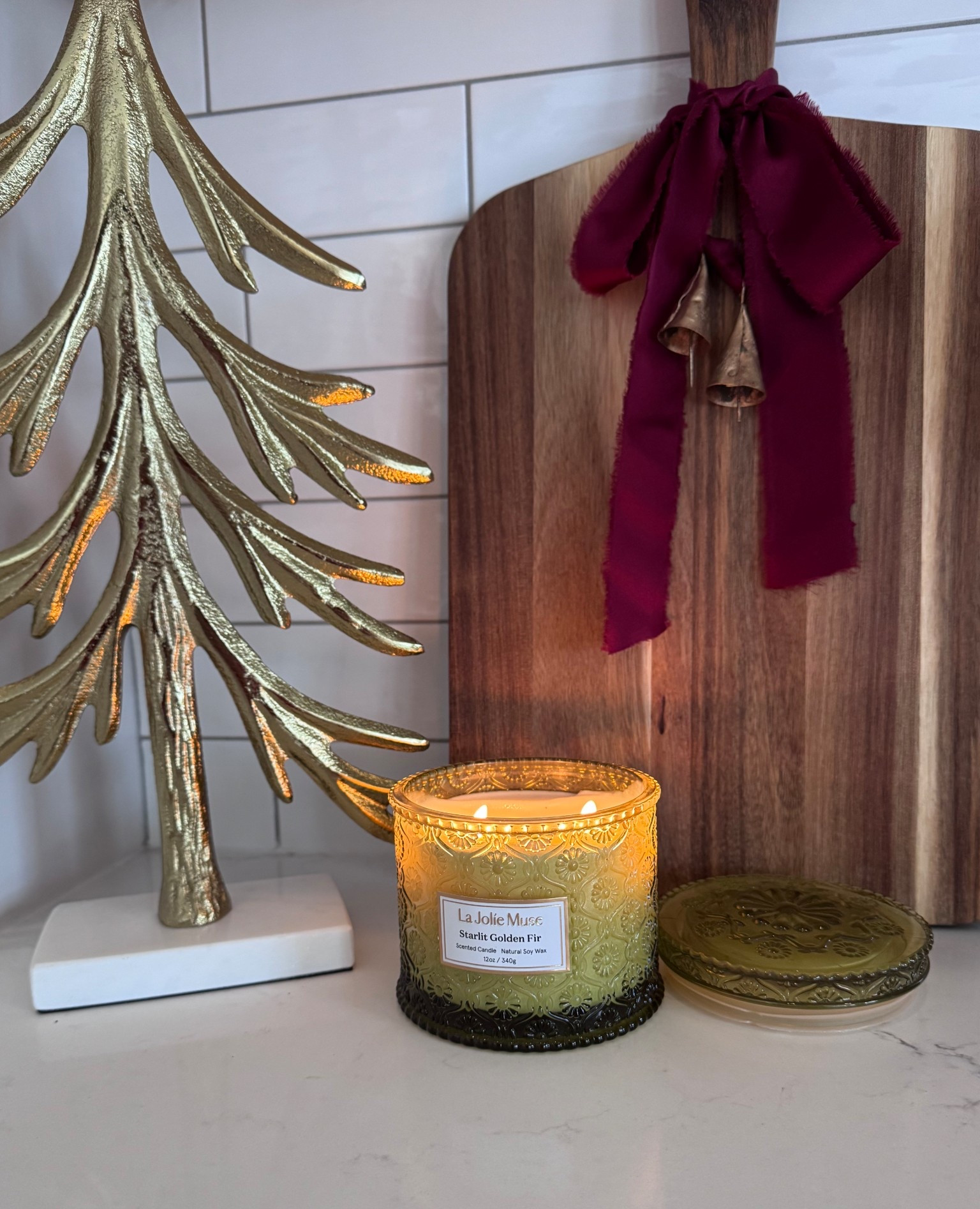 Kitchen holiday corner… the best smelling candle 

#LTKHoliday #LTKFindsUnder50 #LTKmomlife