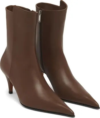 Alexander McQueen Birdee Pointed Toe Bootie (Women) | Nordstrom | Nordstrom