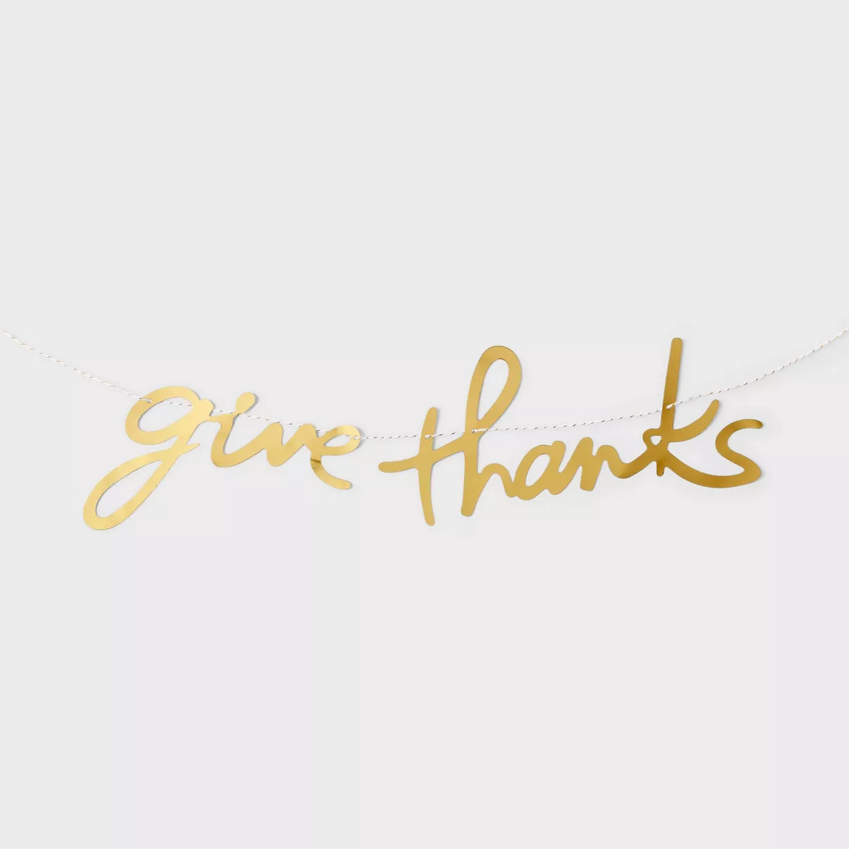 Thanksgiving 1ct Give Thanks Banner - Spritz™ | Target