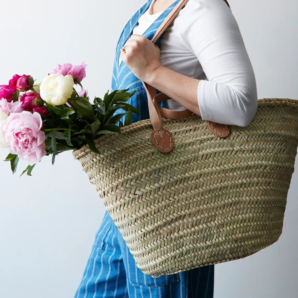French Market Basket Tote with Double Handles | Food52