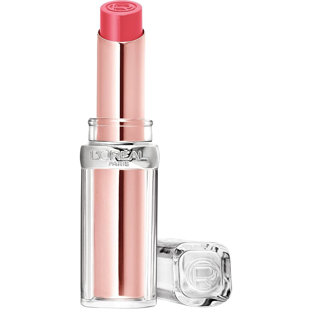 L'Oreal Paris Glow Paradise Hydrating Balm-in-Lipstick with Pomegranate Extract, Peach Charm, 0.1... | Amazon (US)