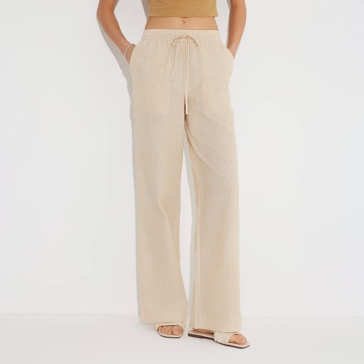 Women's Mid-Rise Straight Leg Pants - Wild Fable™ | Target