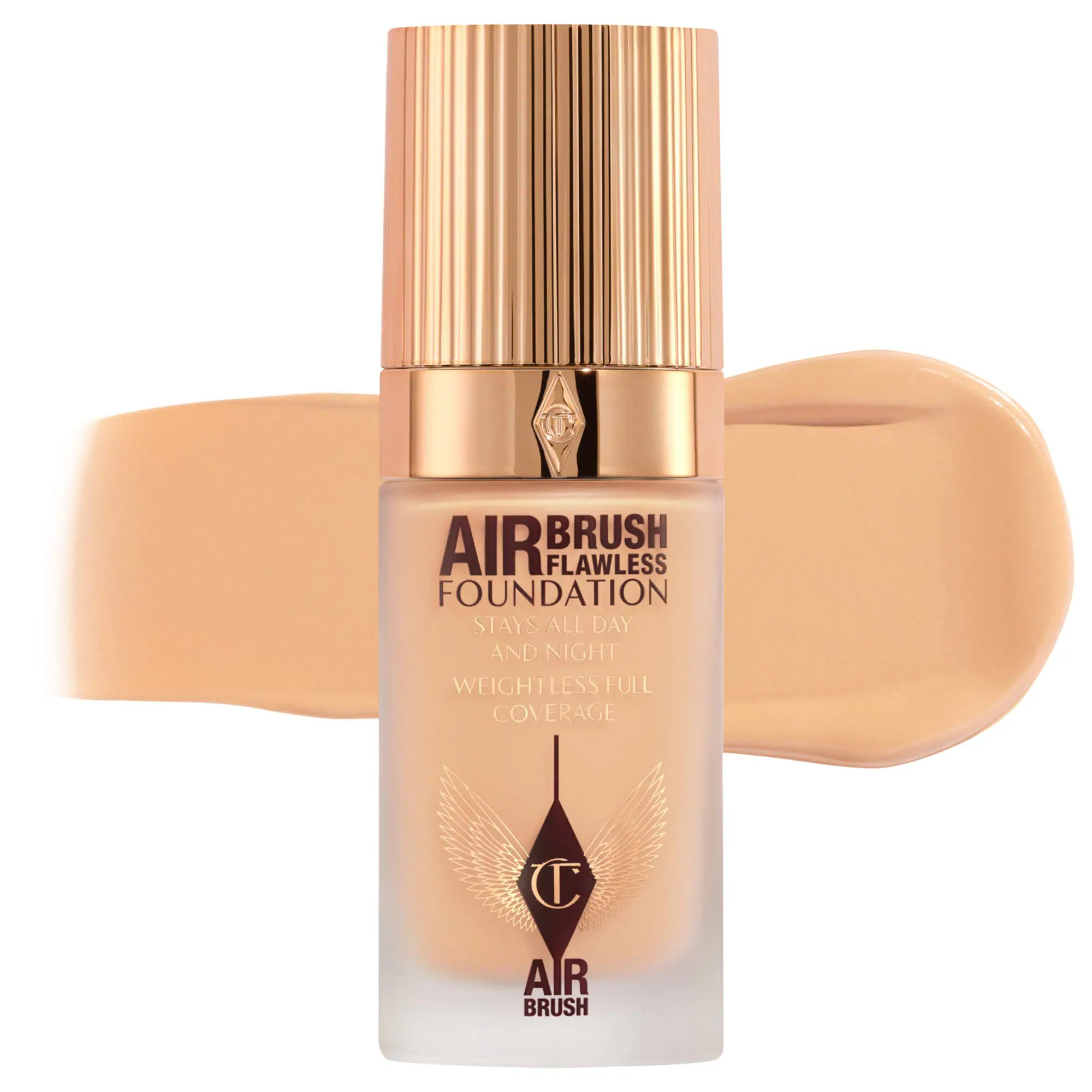 Charlotte Tilbury Airbrush Flawless Blurring & Matte Full Coverage Foundation 6 Cool 1 oz/30 mL | Sephora (US)