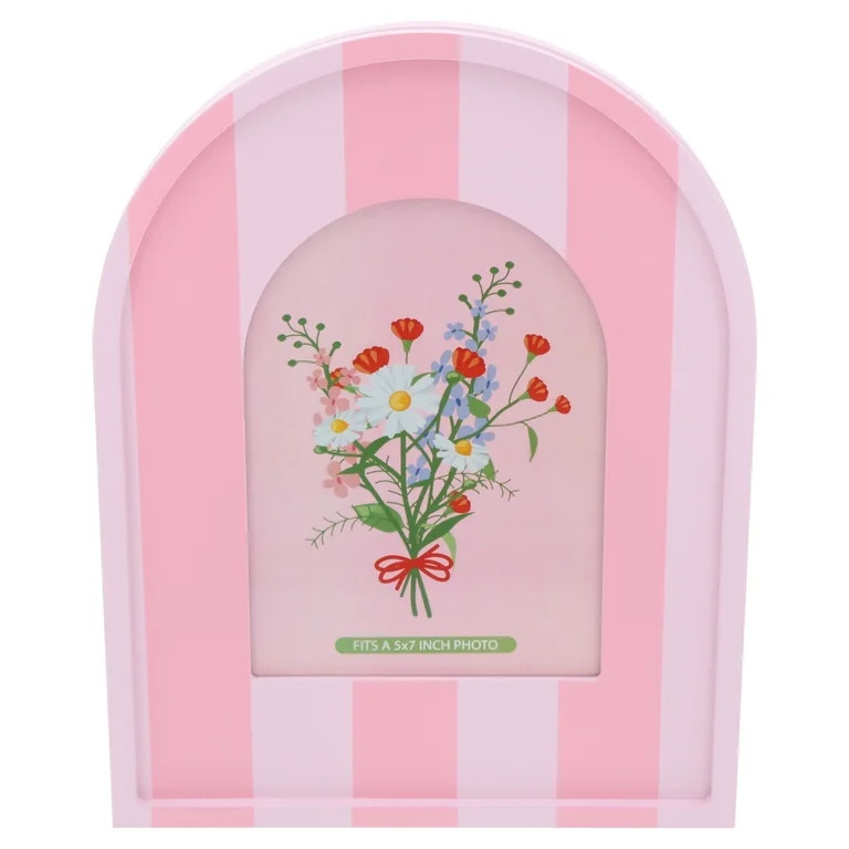 Arched Picture Frame, Pink, 5" x 7", Mother's Day by Way To Celebrate | Walmart (US)