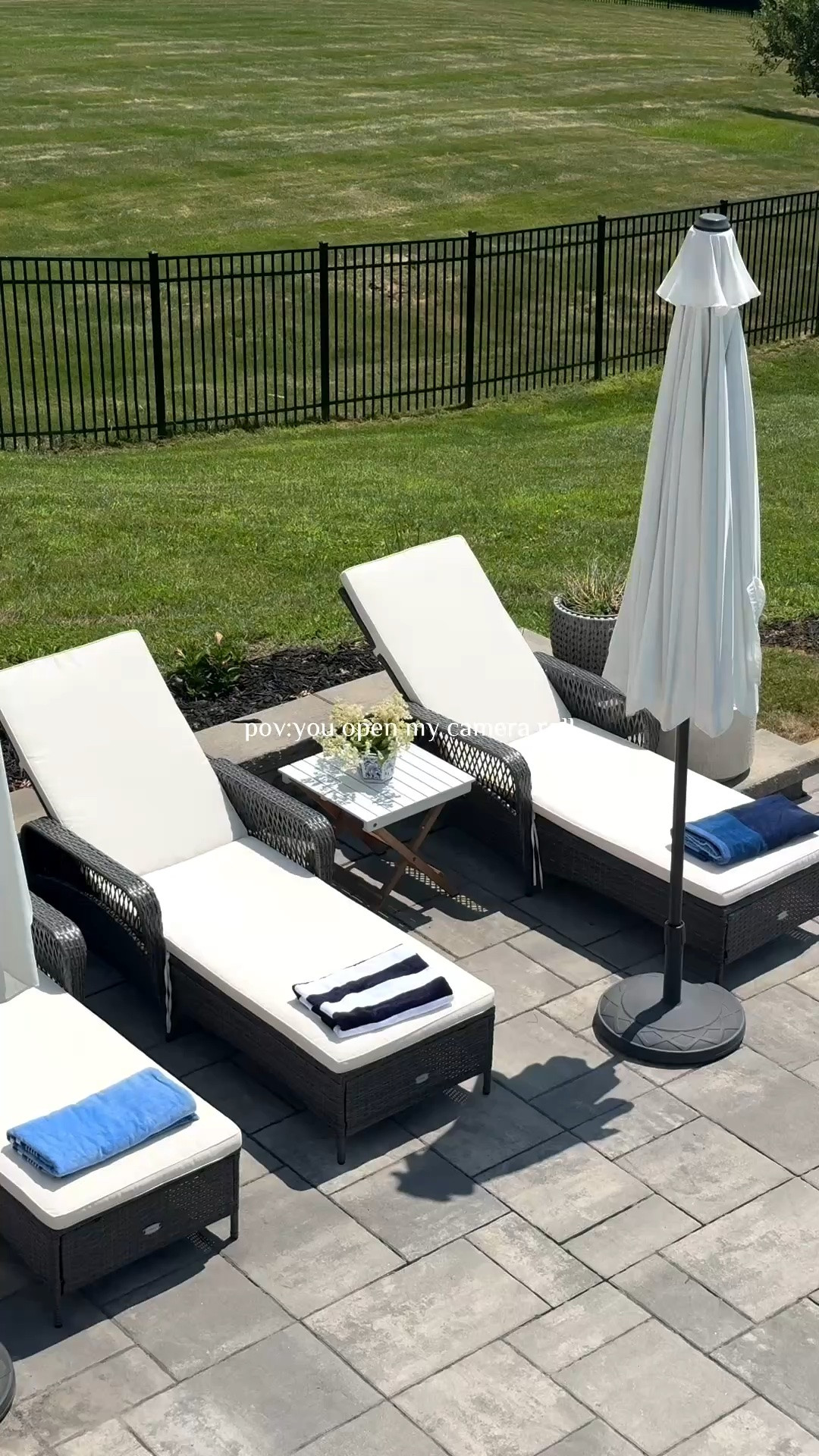 Summertime by the pool.
Chaise, Umbrella,

#LTKHome #LTKSeasonal #LTKSaleAlert
