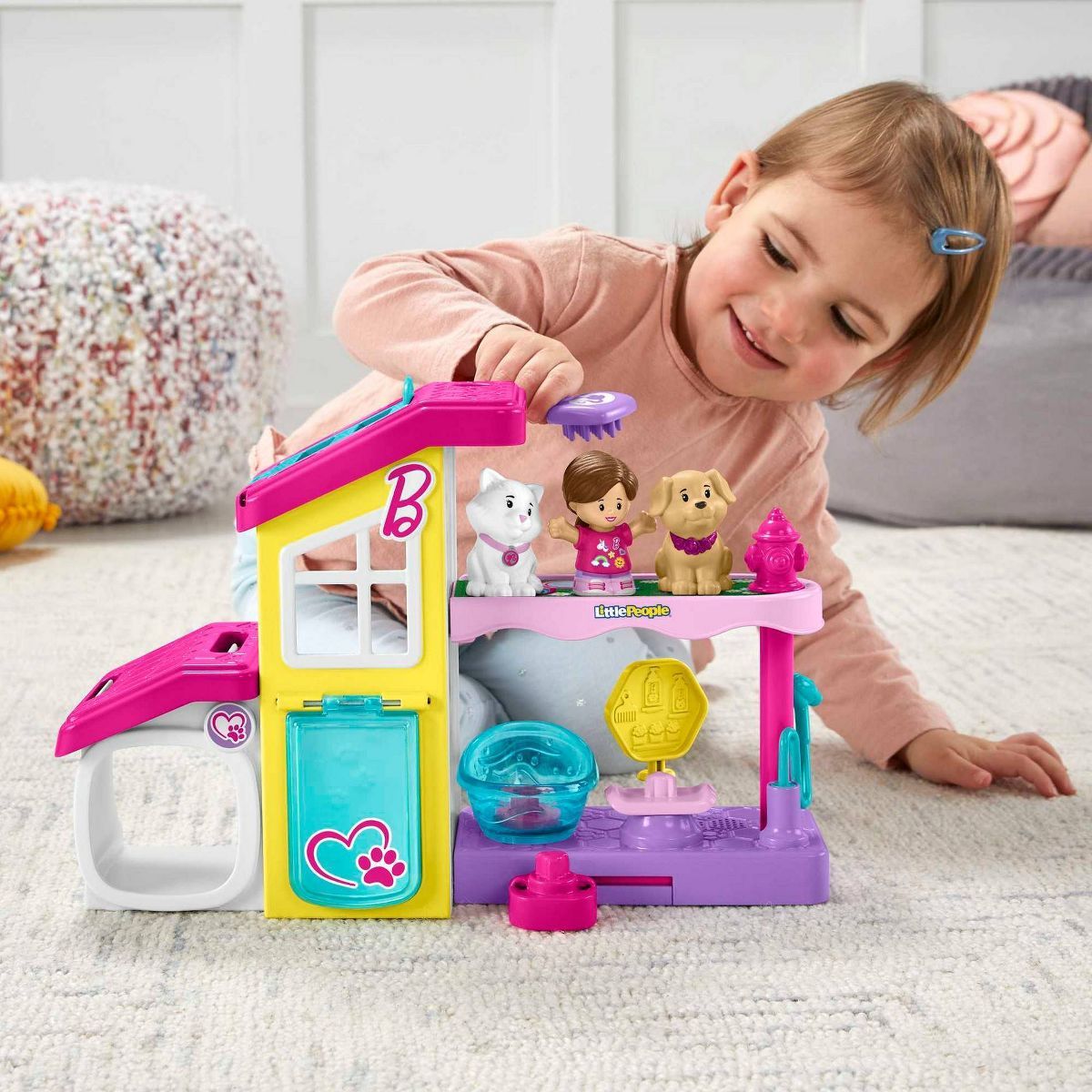 Fisher-Price Little People Barbie Play and Care Pet Spa Playset | Target