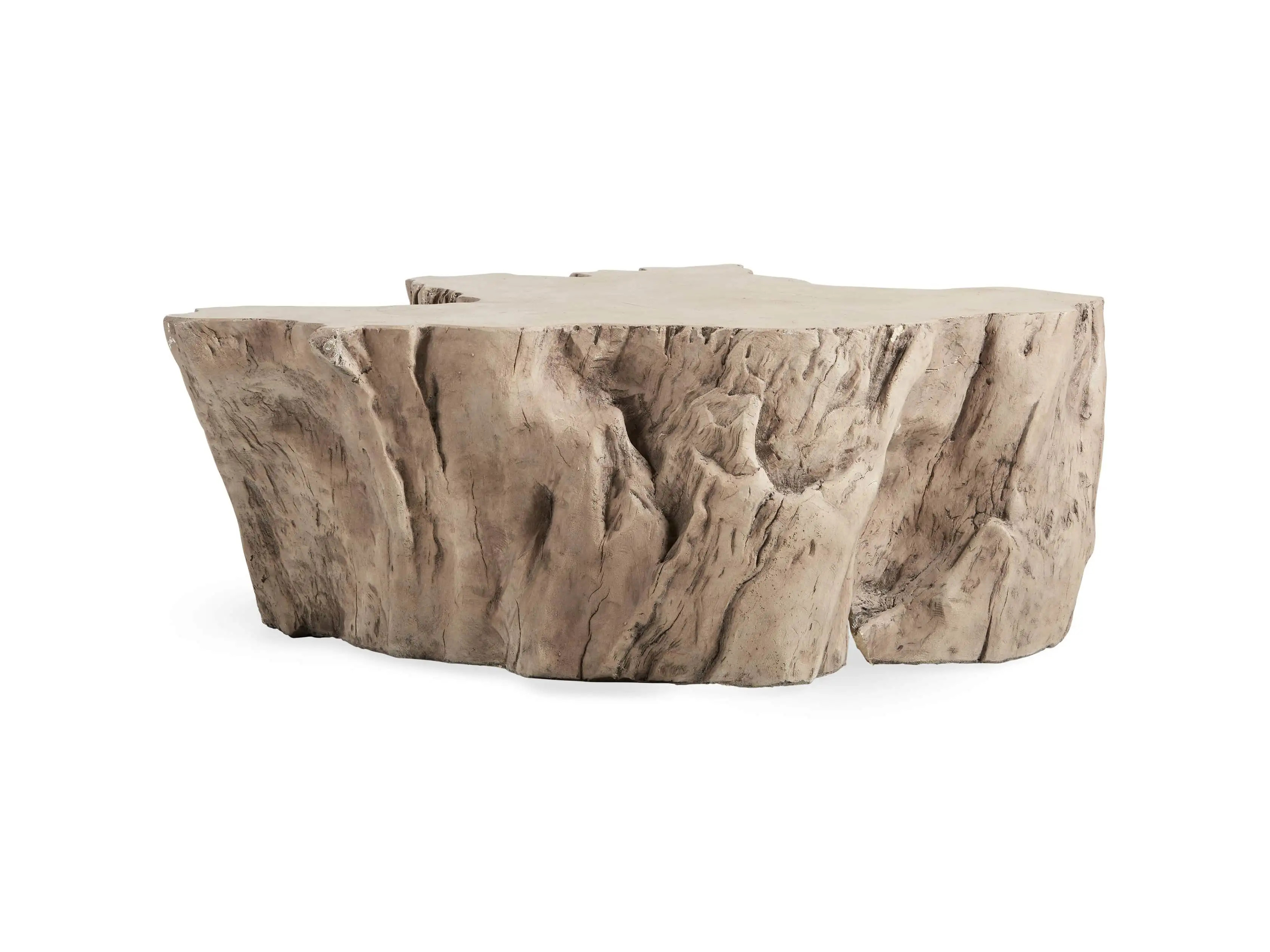 Root Outdoor Bleached Coffee Table | Arhaus