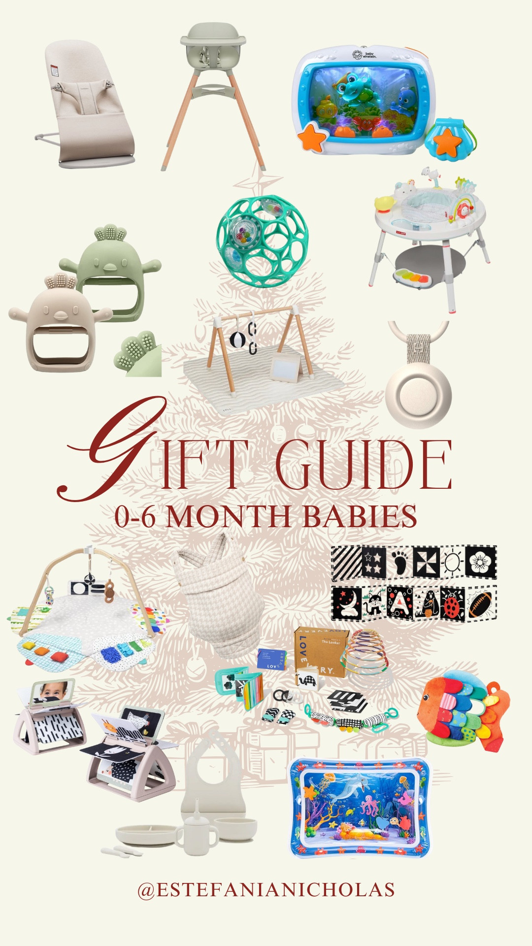 Christmas gift guide for 0-6 month babies 

#LTKGiftGuide #LTKBaby #LTKCyberWeek