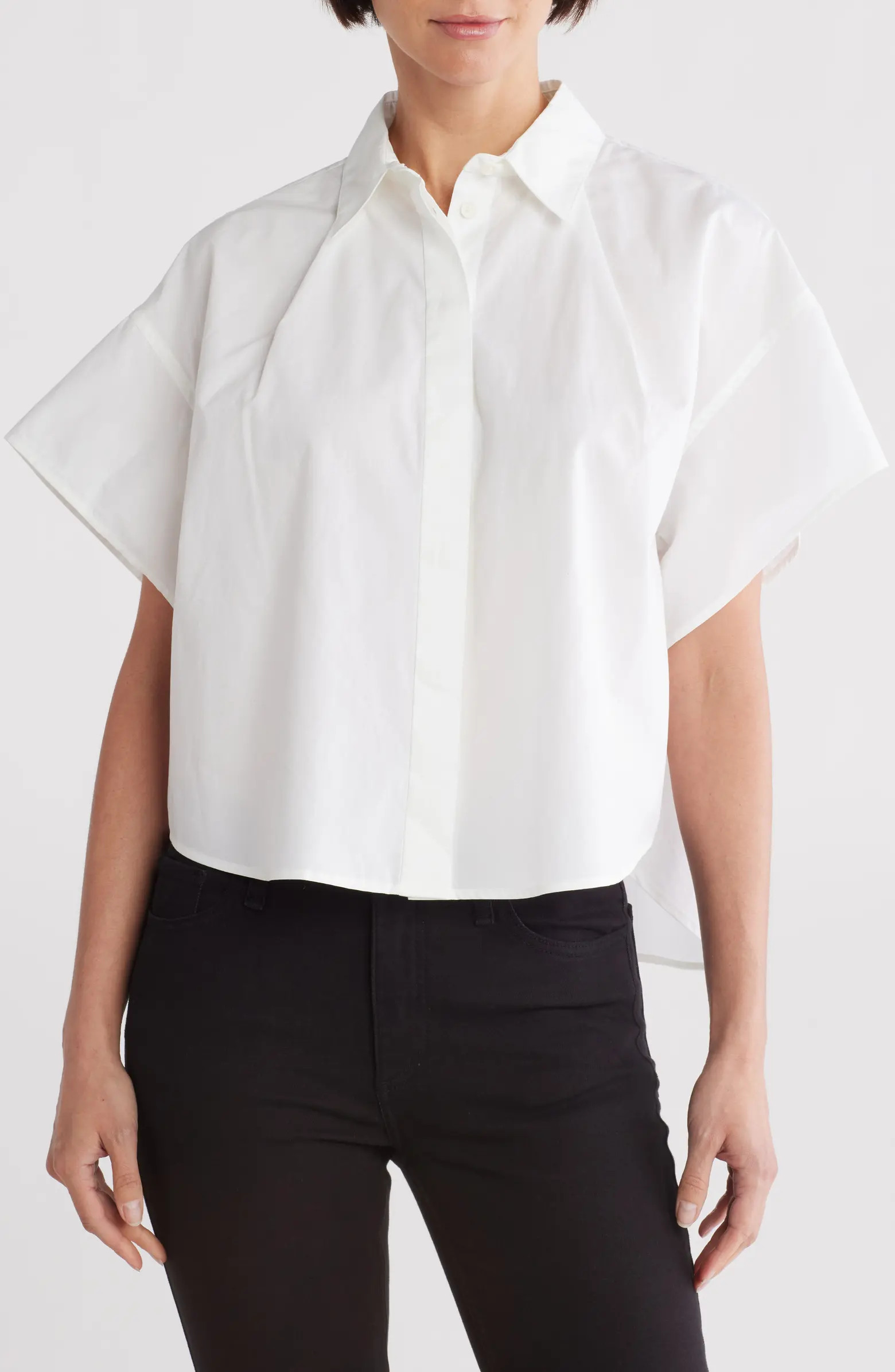 Maura Cotton Poplin Button-Up Shirt | Nordstrom Rack