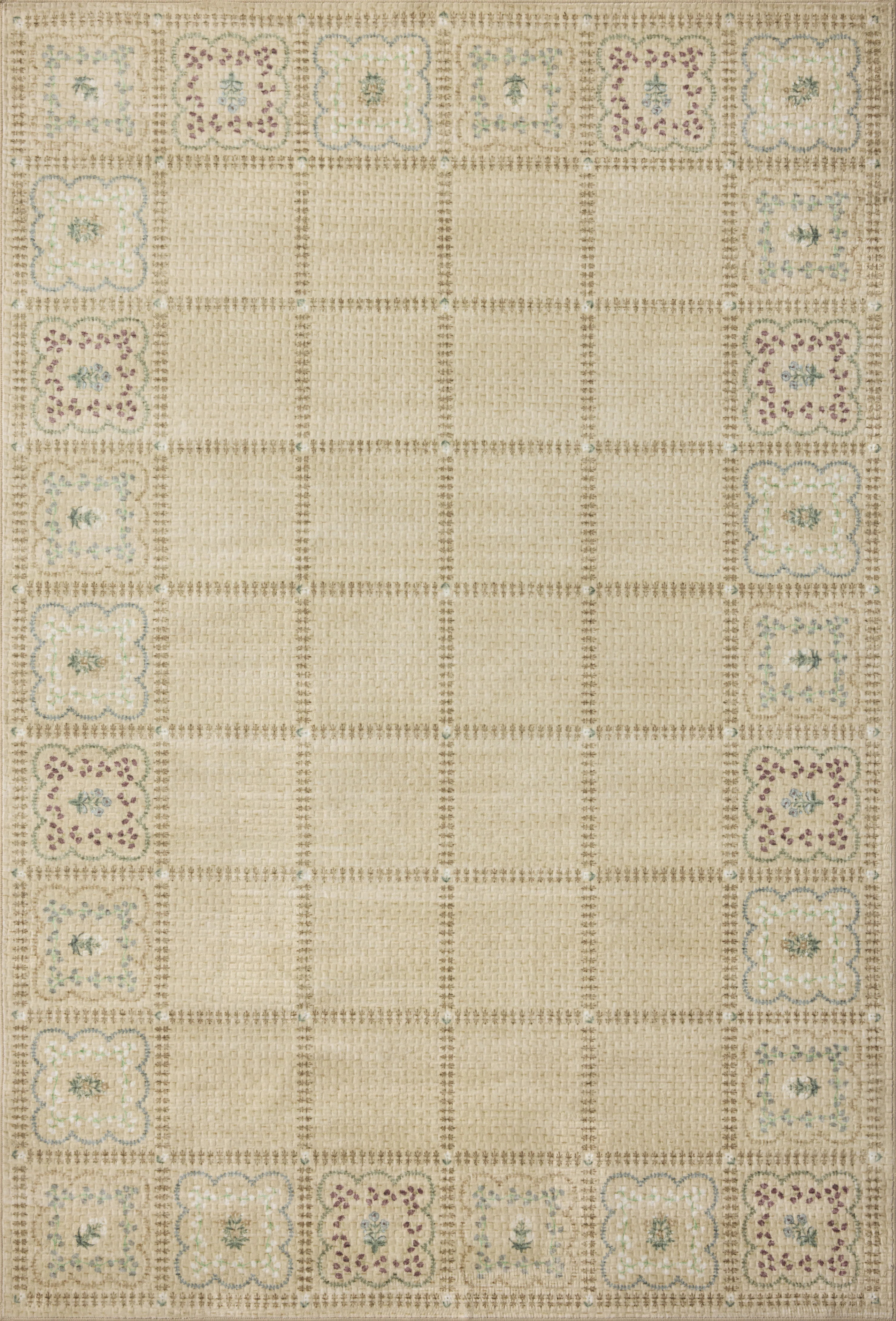 Rifle Paper Co. x Loloi Rifle Paper Company x Loloi Orchard Natural / Multi Machine Washable Area... | Wayfair North America