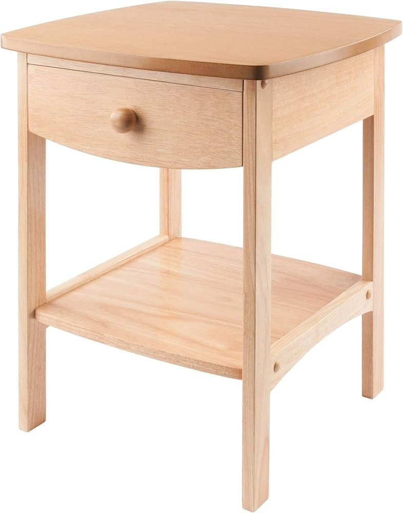 Winsome 82218 Wood Claire Accent Table, Natural 18 inches | Amazon (US)