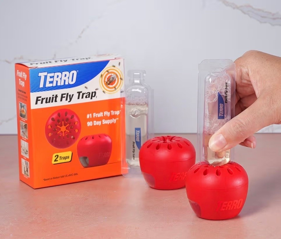 If you’re also seeing an uptick in fruit flies lately, HIGHLY recommend these Terro Fruit Fly Traps! They look like little apples that you can set anywhere, and they trap the fruit flies in the liquid you pour into them. When they’re empty, they just dry up and can be thrown away. 25% Off today at Amazon -‘definitely worth it to get rid of fruit flies!

#LTKSaleAlert #LTKHome #LTKSeasonal