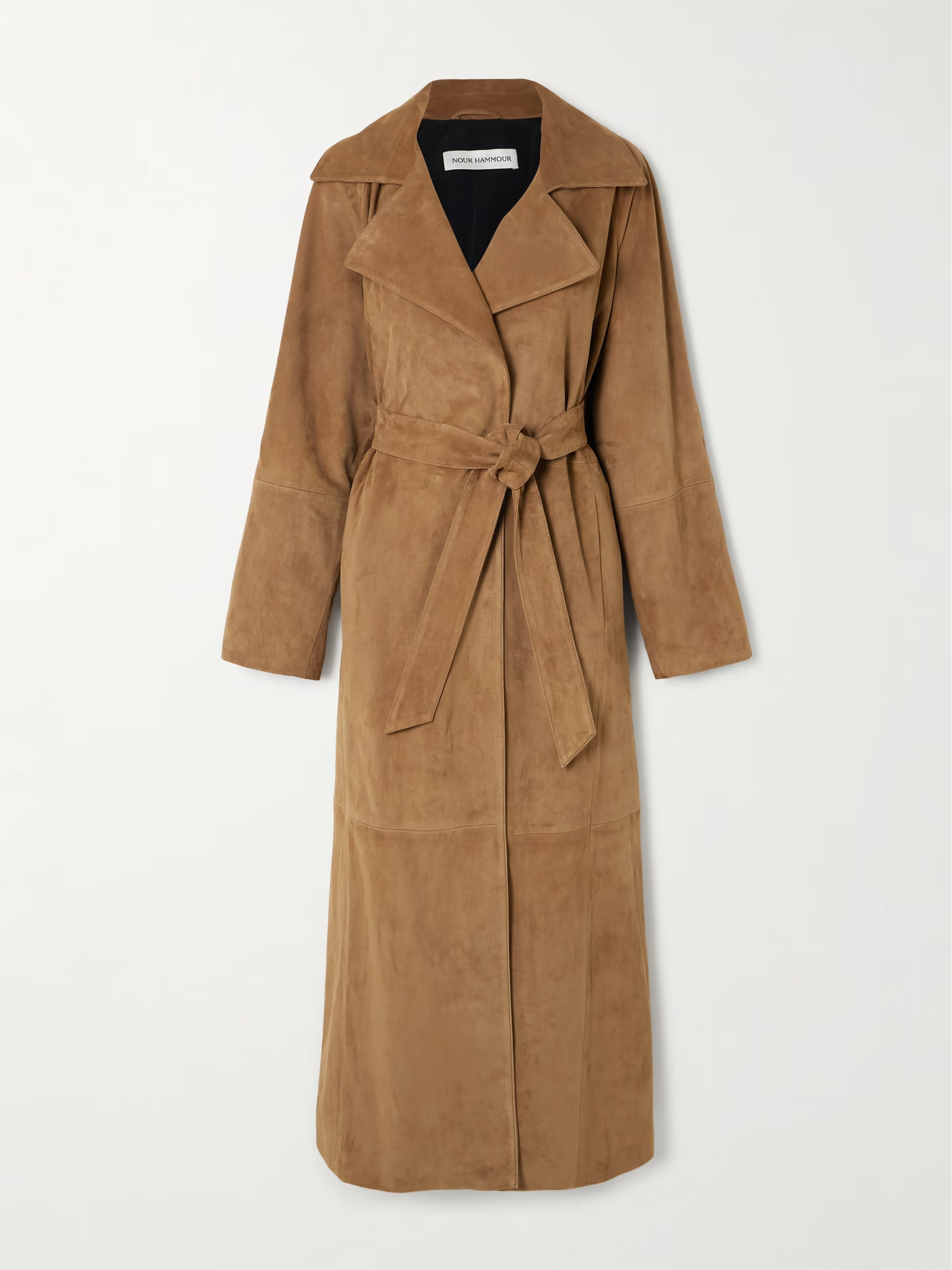 Althea belted suede coat | NET-A-PORTER (UK & EU)