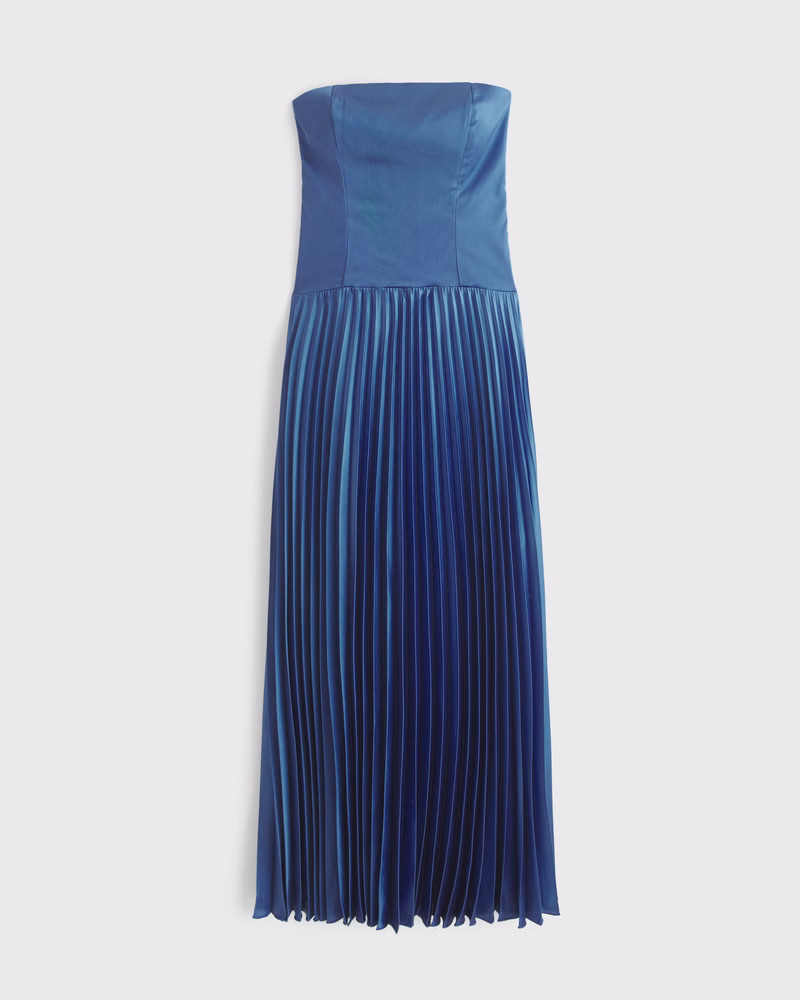 Women's The A&F Giselle Drop-Waist Maxi Dress | Women's Dresses & Jumpsuits | Abercrombie.com | Abercrombie & Fitch (US)
