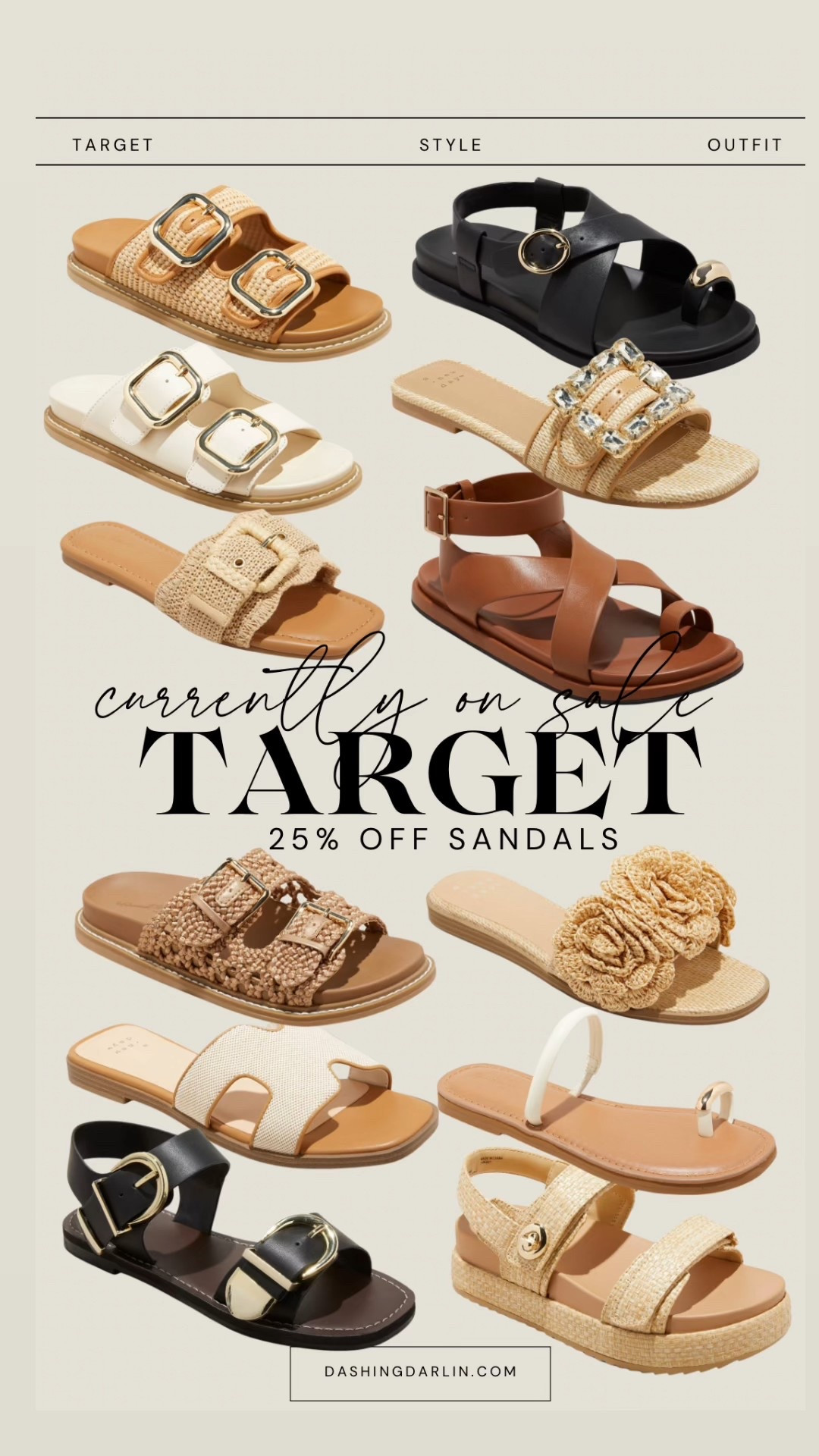 Target SALE ~ 25% off spring sandals!! 
Snagged a few of these a few weeks ago !! So good!! 

#targetsale #targetfashion #targetfinds


#LTKOver40 #LTKSpringSale #LTKShoeCrush