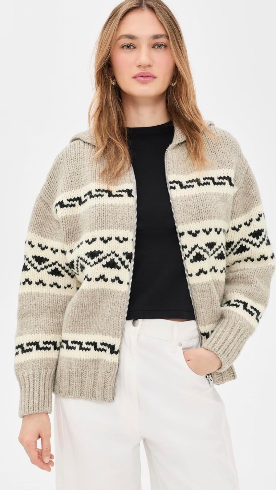 Fair isle sweater, ski sweater 

#LTKHoliday #LTKootd