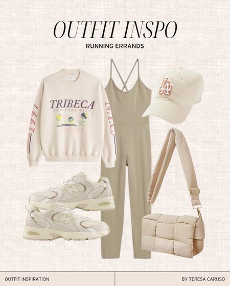Causal outfit inspo 

Abercrombie finds, old navy finds, graphic sweatshirt, puffy shoulder bag, new balance sneakers, neutral sneakers 

#LTKunder50 #LTKunder100 #LTKstyletip