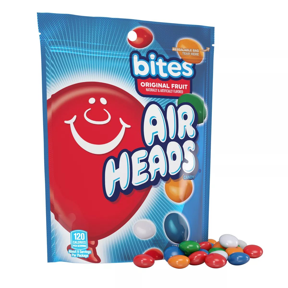 Airheads Bites Fruit Flavored Candy Standup Bag - 9oz | Target