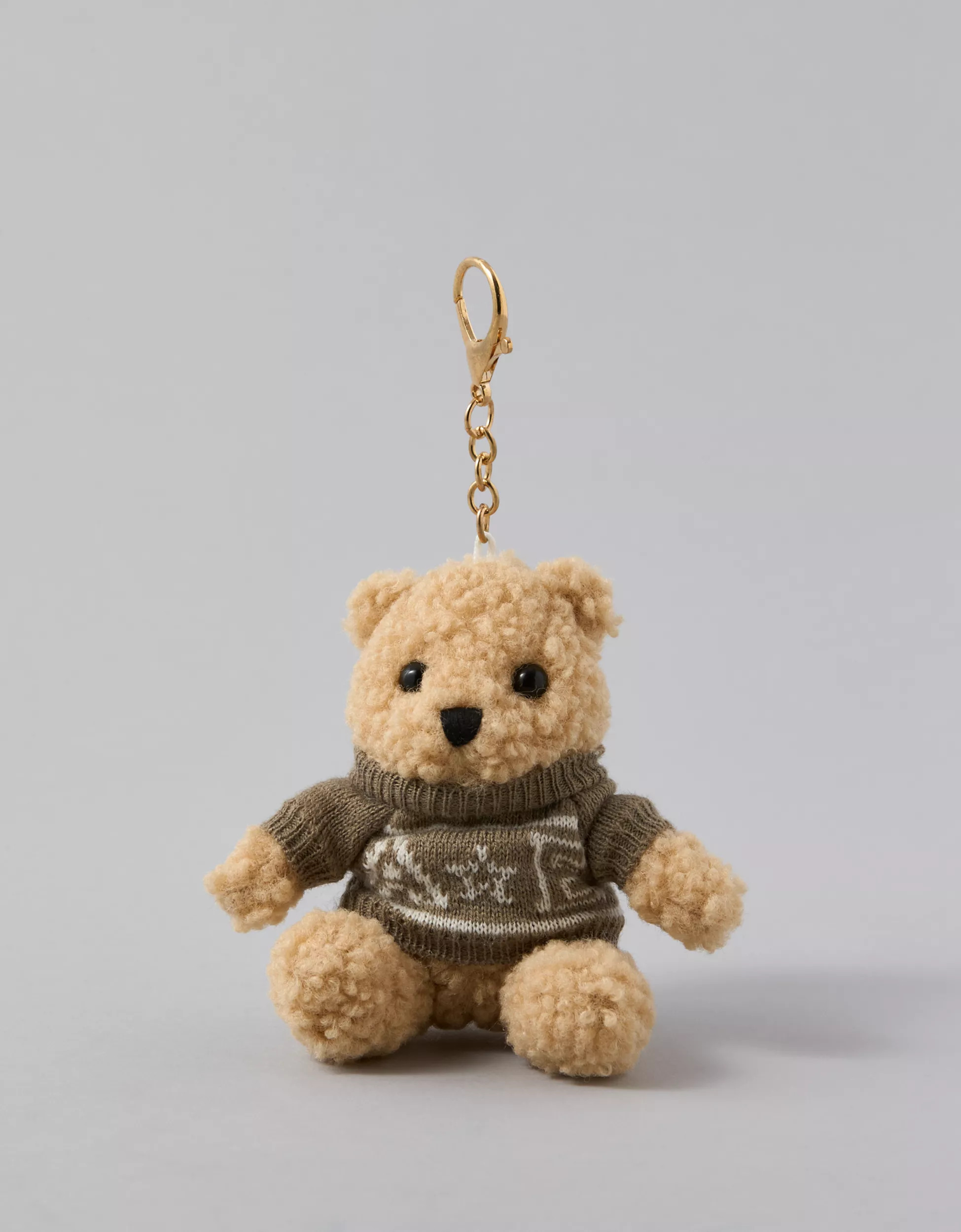 AE Teddy Bear Keychain | American Eagle Outfitters (US & CA)