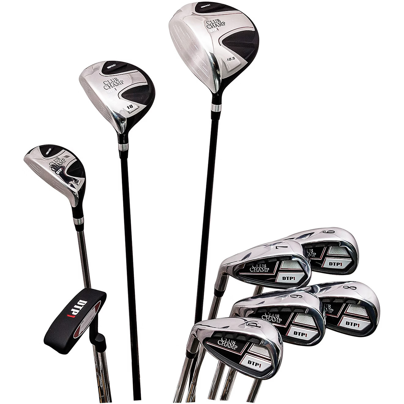 Club Champ Men's MLH DTP 9-Piece Golf Set | Academy Sports + Outdoor Affiliate