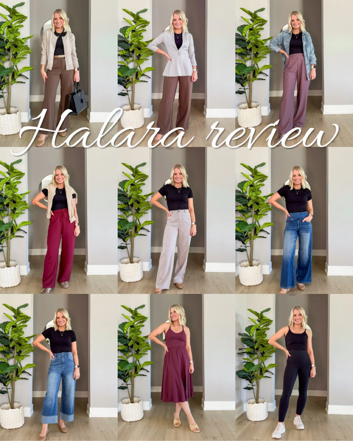 Halara review! It was my first time trying Halara and I did a first impressions video on YouTube. Here are all the items that I tried. ￼￼

#halara #halarareview #petitefashion #widelegpants #affordablefashion #tryonhaul #falloutfits

#LTKPetite #LTKOver40 #LTKootd