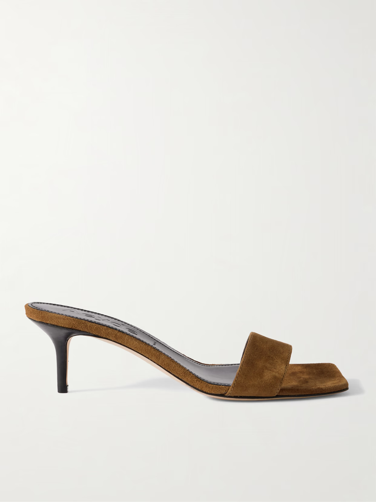 Aeyde - Ilvy Suede Mules - Tan | NET-A-PORTER (UK & EU)