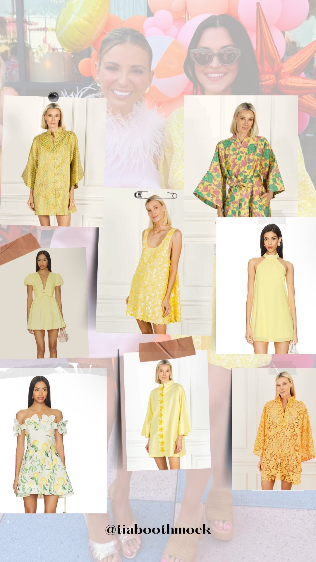 Yellow summer dresses style inspo 💛💛