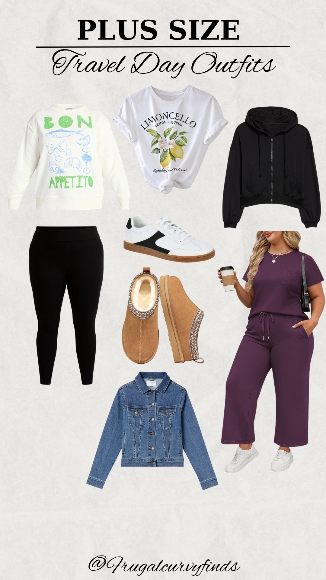 Travel day outfit inspo!

A good go to will ALWAYS be either
Leggings + Oversized Sweatshirt
Leggings + Oversized Graphic Tee
Matching Set
Add a denim jacket, zip up, sneakers or slippers to complete any combo!



#LTKootd #LTKPlusSize #LTKgrwm