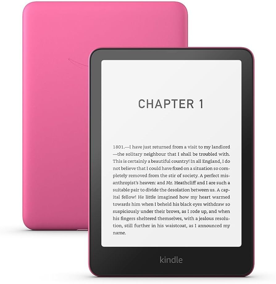 All-new Amazon Kindle Paperwhite (16 GB) Our fastest Kindle ever, with new 7 glare-free display and weeks of battery life With Ads - Raspberry + Kindle Unlimited | Amazon (UK)