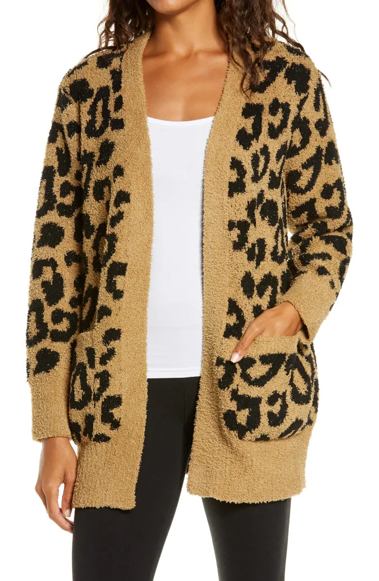 Barefoot Dreams® CozyChic™ Leopard Cardigan | Nordstrom | Nordstrom