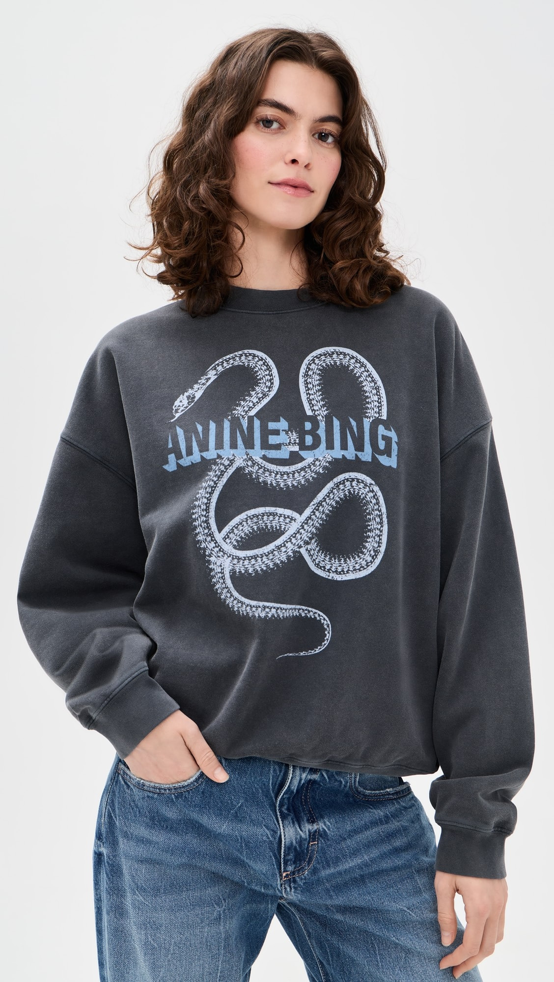 Harvey Crew Snake Sweatshirt | Shopbop