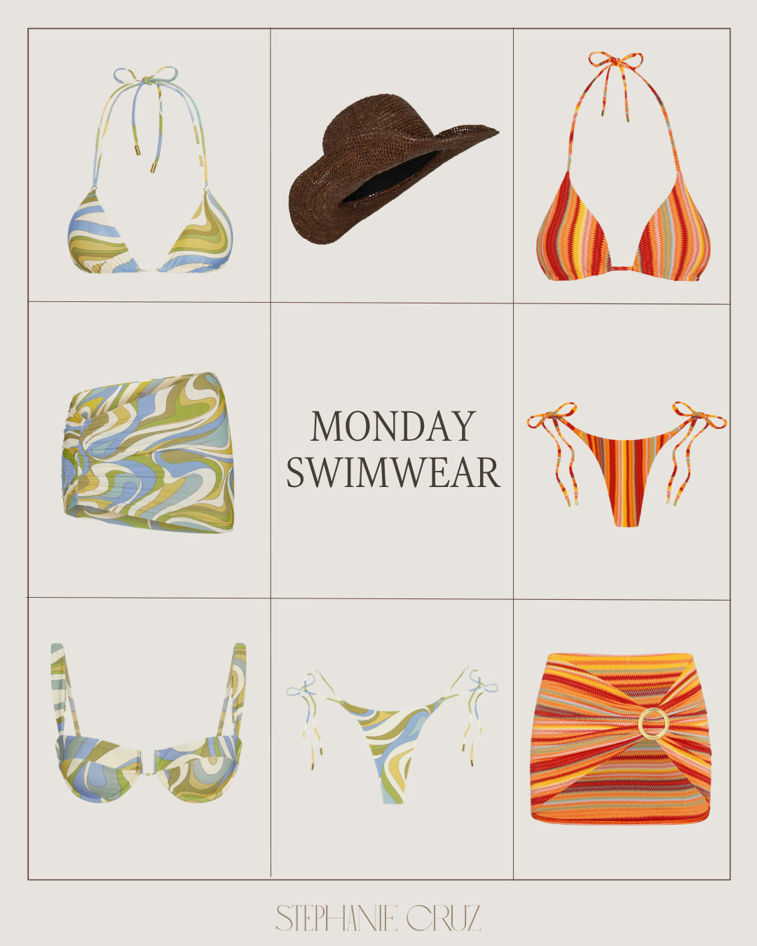 Starting the week with my favorite beach-ready pieces.

#MondaySwimwear #NewArrivals #SummerLooks #VacationStyle #LTKStyle 

 #LTKootd #LTKSwim #LTKTravel