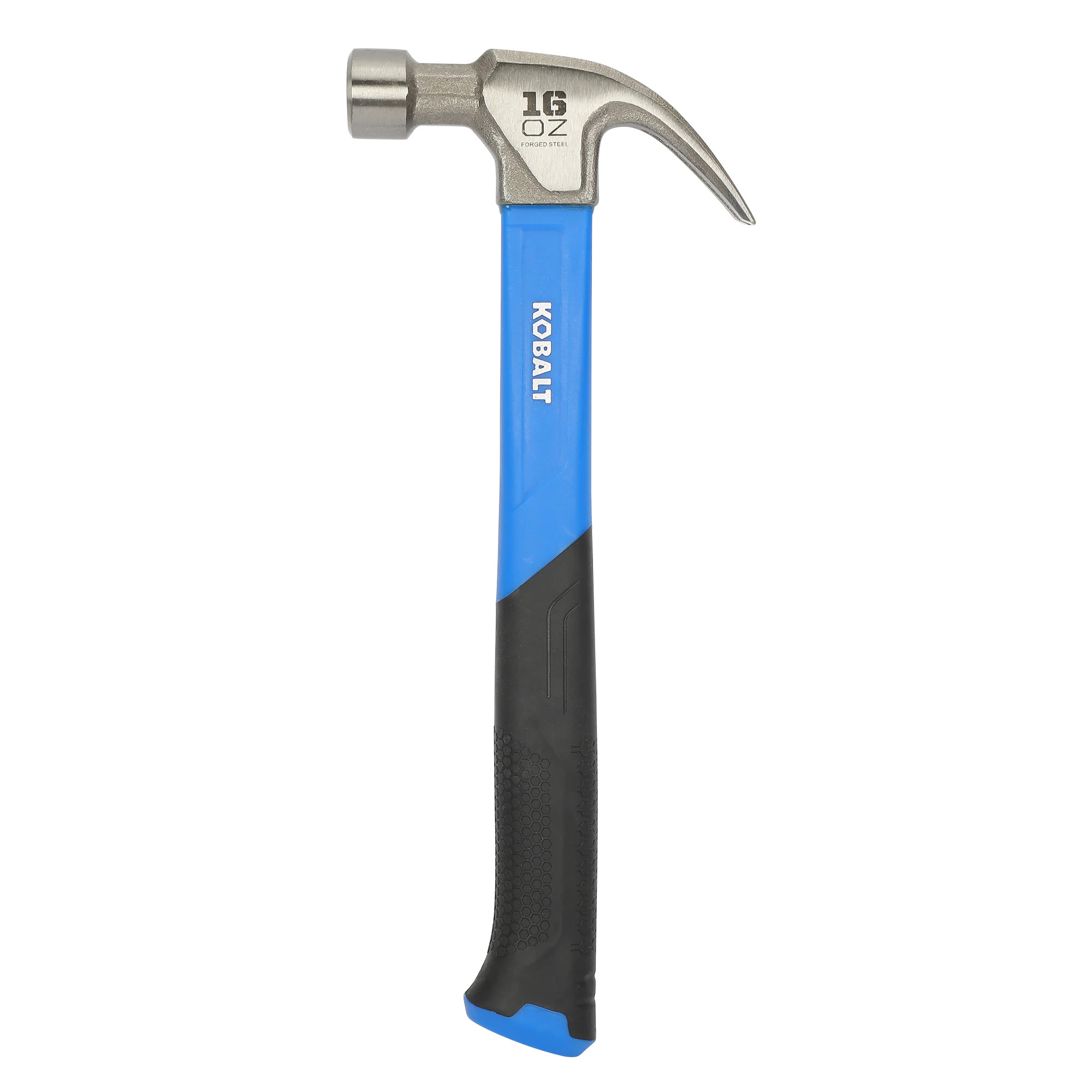 Kobalt 16-oz Smooth Face Steel Head Fiberglass Claw Hammer | Lowe's