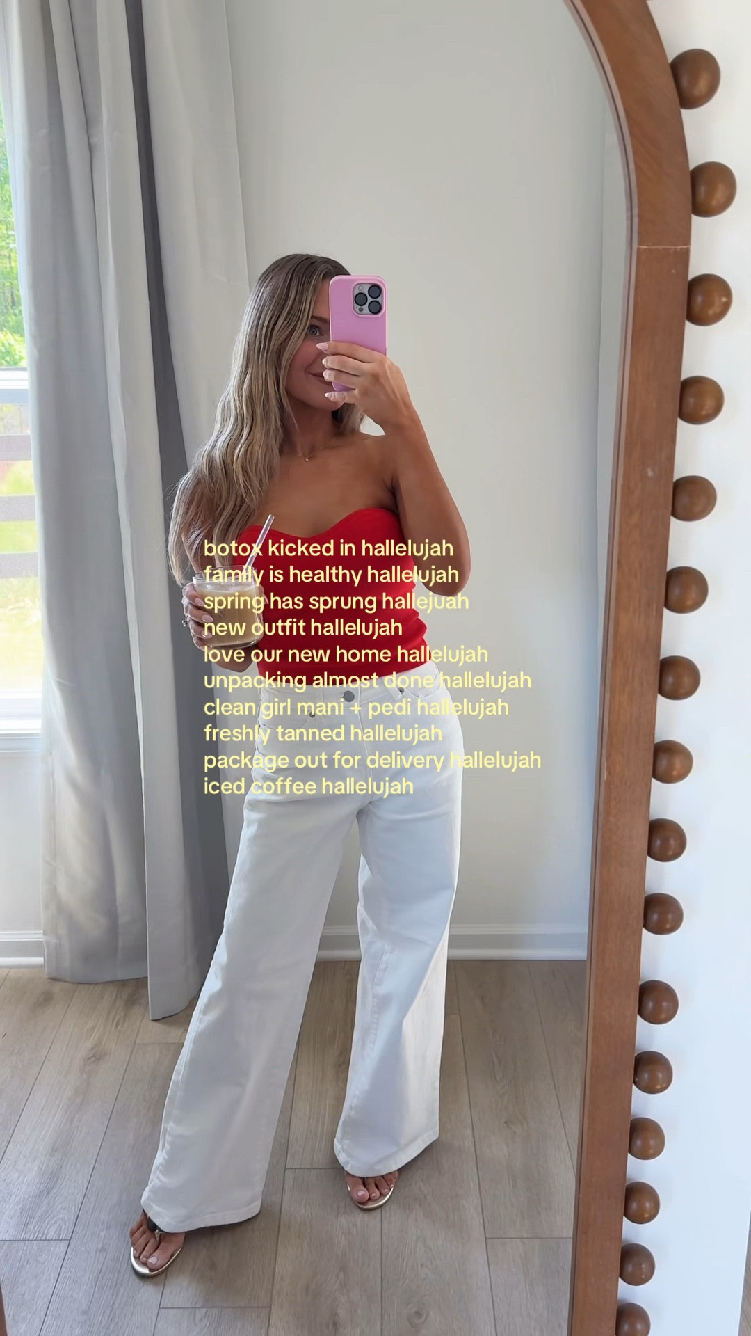 hallelujah <3

Linking these perfect white wide-leg jeans for summer! Only $27 and 99% cotton! Wearing my usual size 0.

#LTKSaleAlert #LTKSeasonal #LTKootd