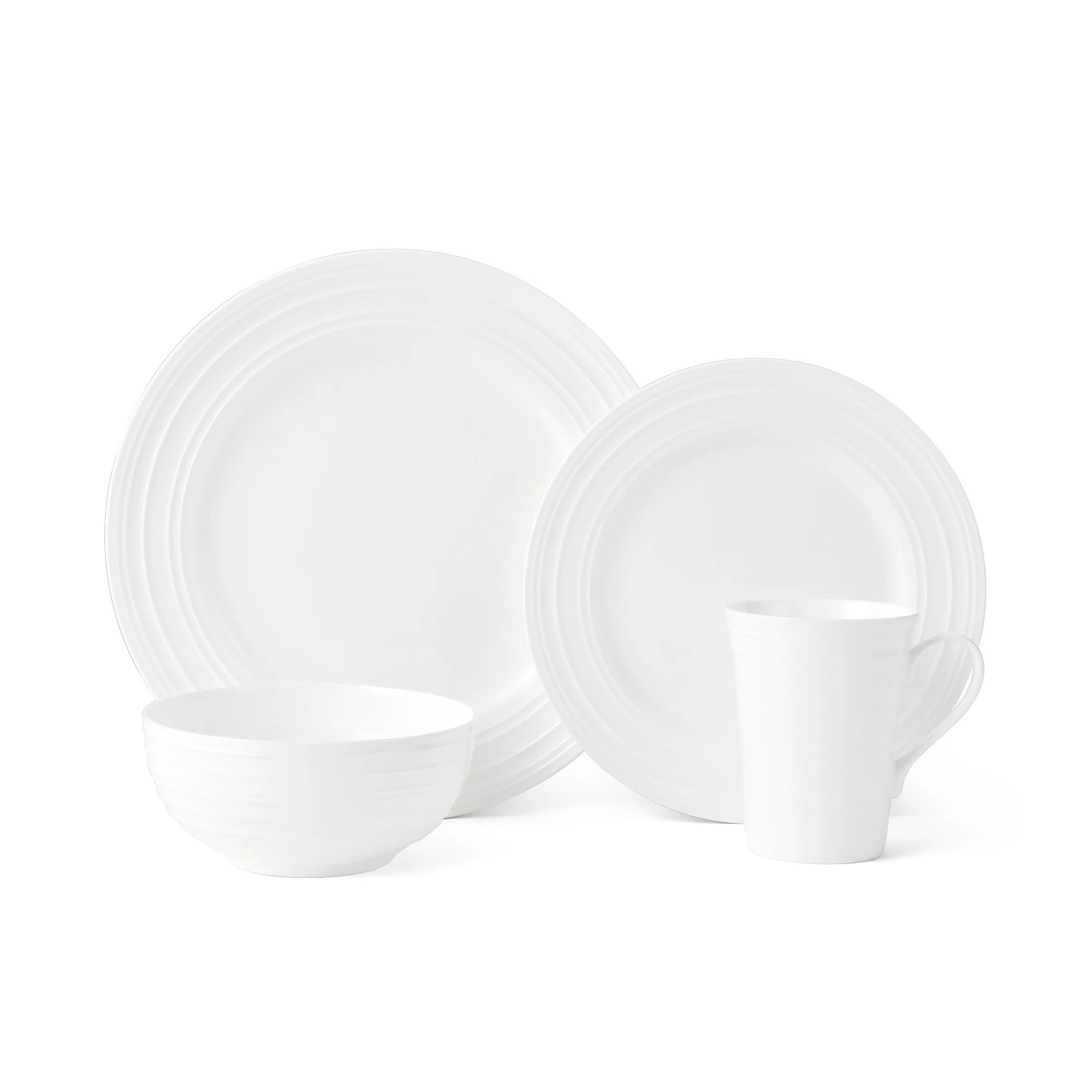 Mikasa Ciara 16-Piece Bone China Dinnerware Set, Service for 4 | Wayfair North America