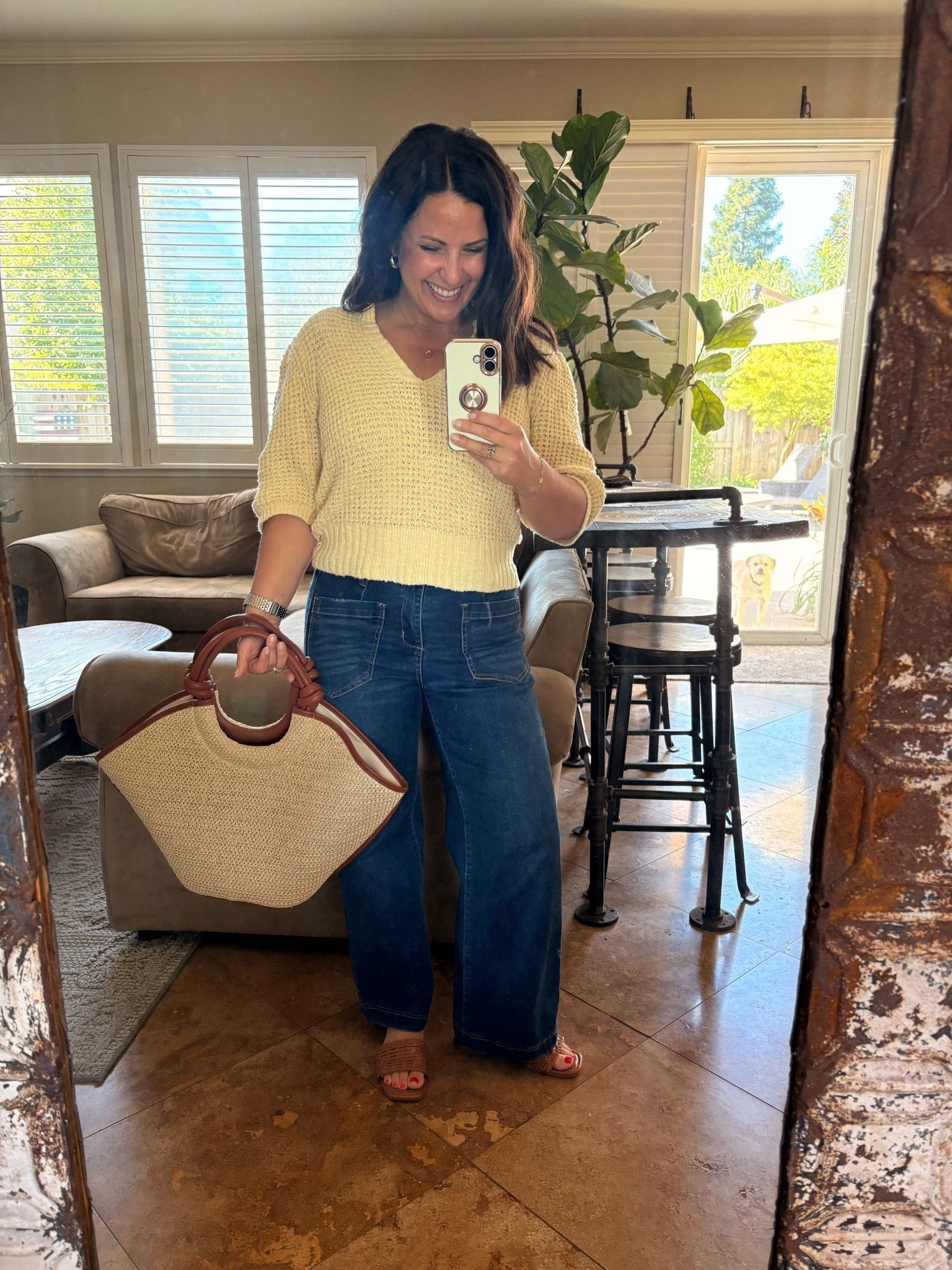 Easy, classic pieces I know I’ll reach for on repeat 🤍 This lightweight sweater + wide leg denim combo feels polished but still comfortable enough for real life. Perfect for teaching, errands, lunch dates, or weekend plans 🙌🏻 Neutral accessories keep it timeless and easy to mix & match.

#LTKStyle #LTKOver40 #ClassicStyle #WideLegJeans #NeutralStyle #CapsuleWardrobe #TeacherStyle #CasualChic #EverydayOutfit #PetiteStyle #MomStyle #TimelessStyle #AffordableFashion #WeekendStyle

#LTKOver40 #LTKPetite #LTKmomlife