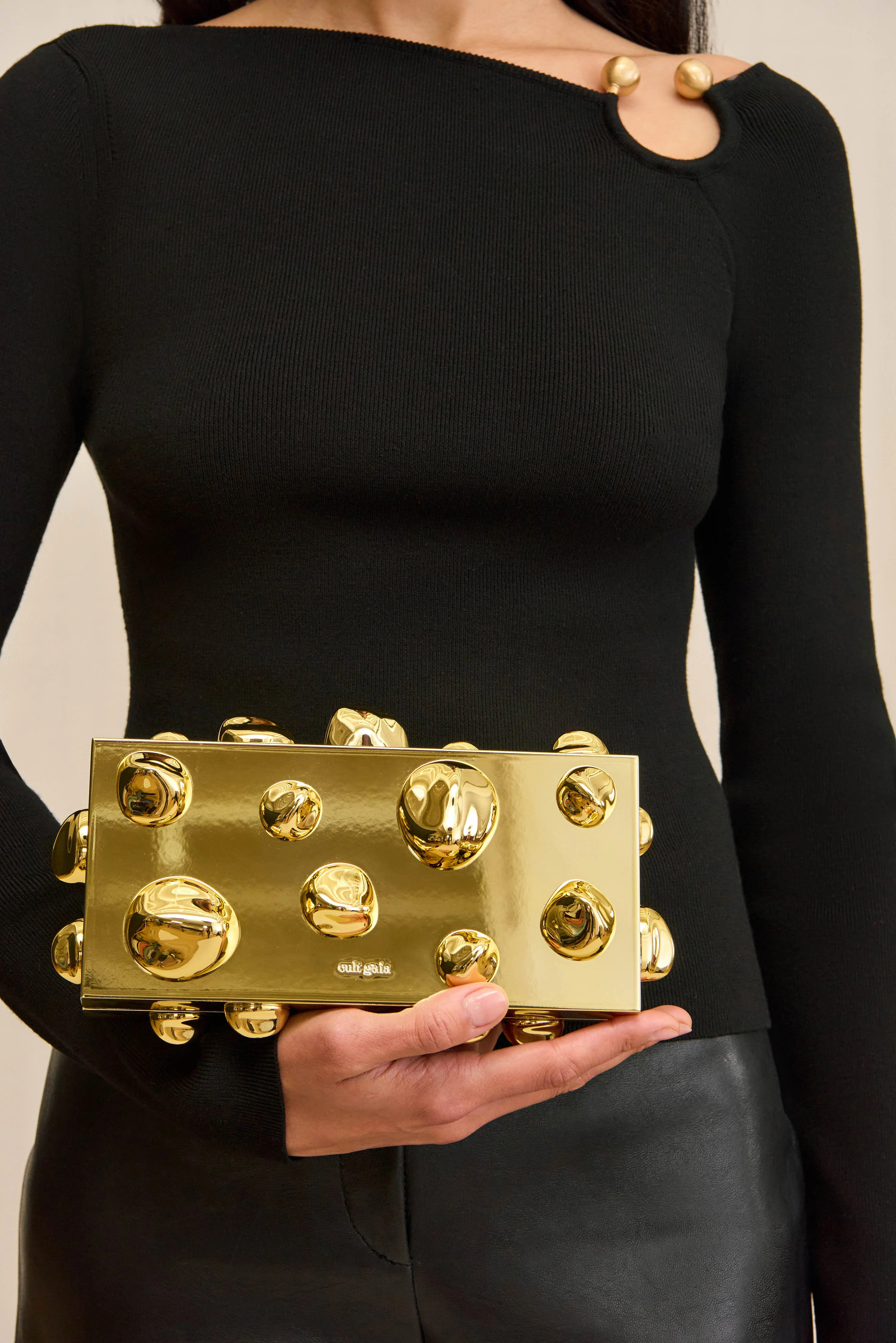 ORBS CLUTCH - SHINY GOLD | Cult Gaia - US