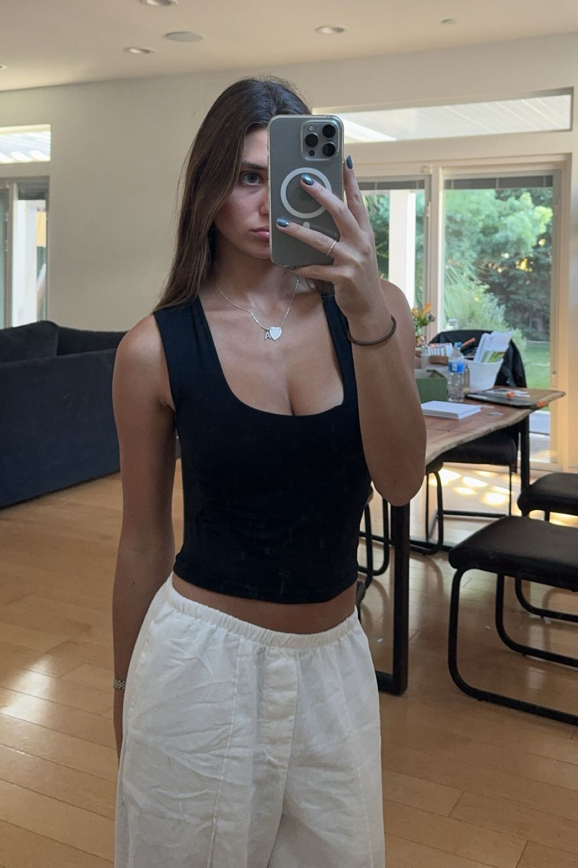 my fav tank top. can be worn so many way and fits perfect 