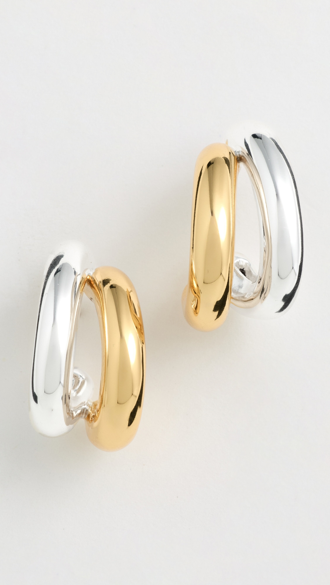JENNY BIRD Florence Earrings Two Tone One Size | Shopbop