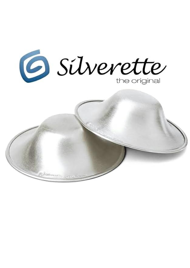 The Original Silverette Silver Nursing Cups - Soothe and Protect Your Nursing Nipples -Made in It... | Amazon (US)