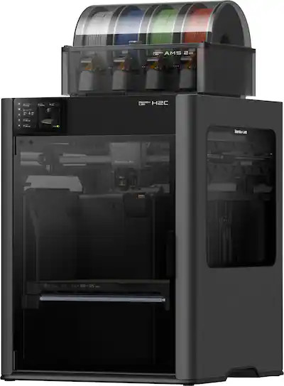 Bambu Lab - H2C AMS Combo 3D Printer - Gray | Best Buy U.S.