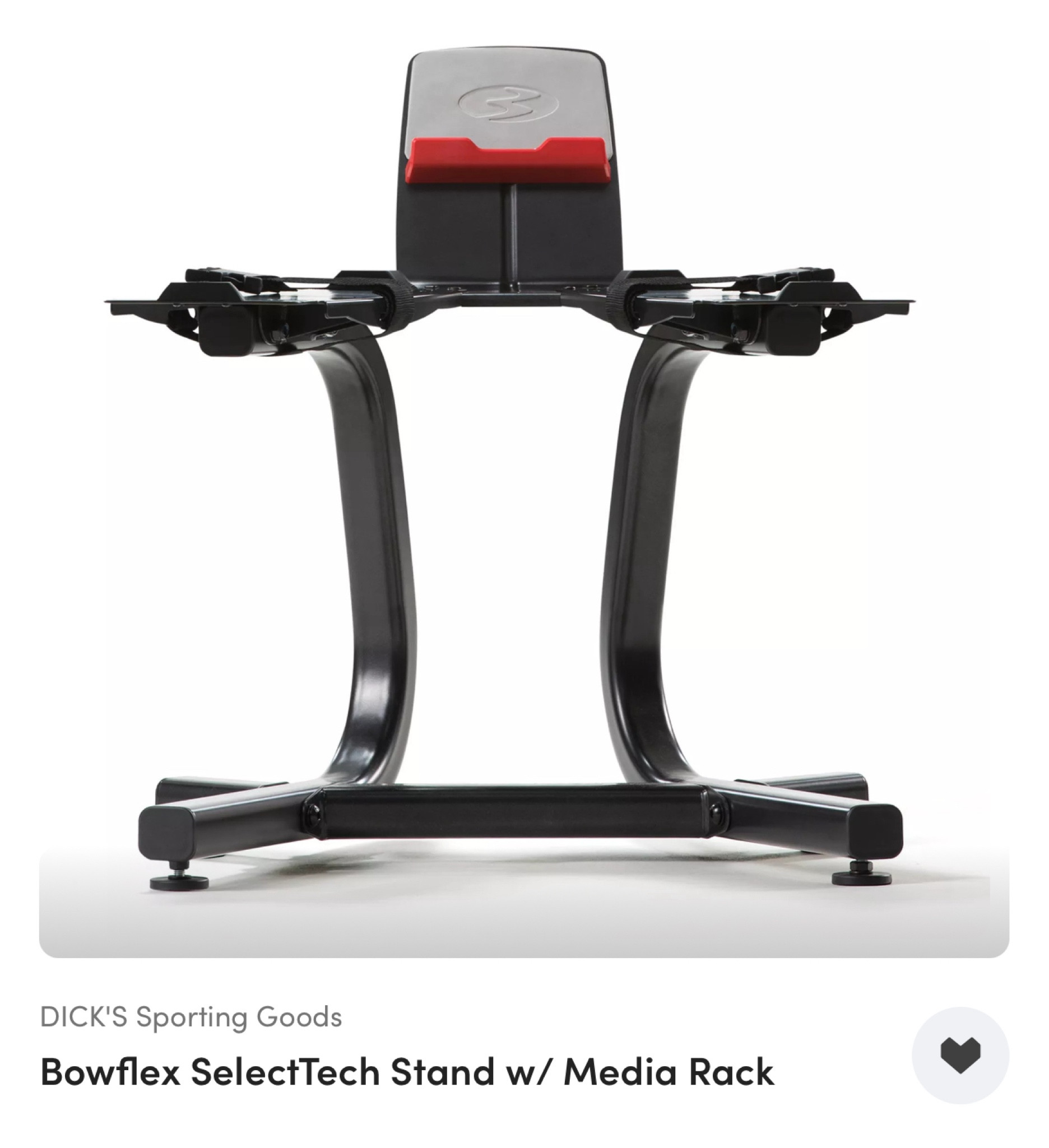 Bowflex dumbbell rack 