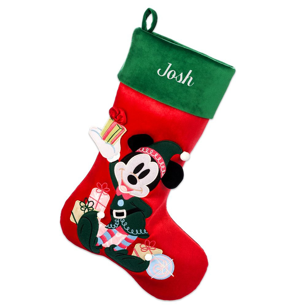 Mickey Mouse Holiday Stocking | Disney Store