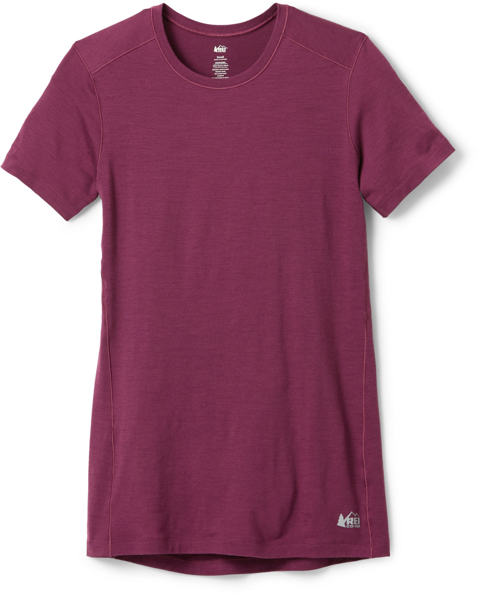 REI Co-op Women's Merino 185 Base Layer Top Purple S | REI