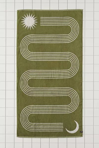 Slowtide Real Fun, Wow Bath Towel | Urban Outfitters (US and RoW)