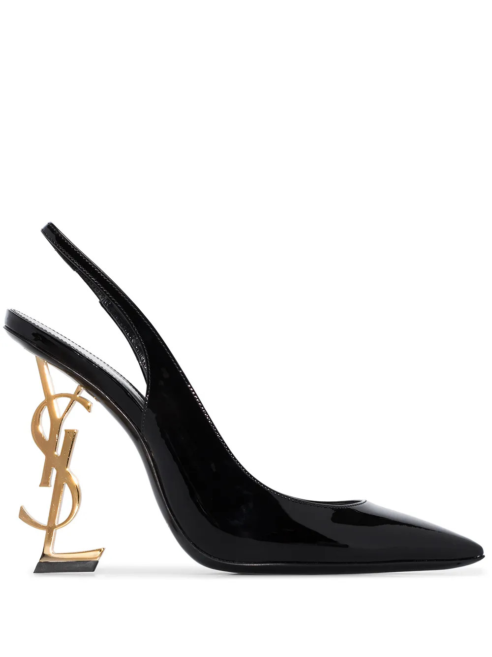 Saint Laurent Opyum 110mm Slingback Pumps - Farfetch | Farfetch Global