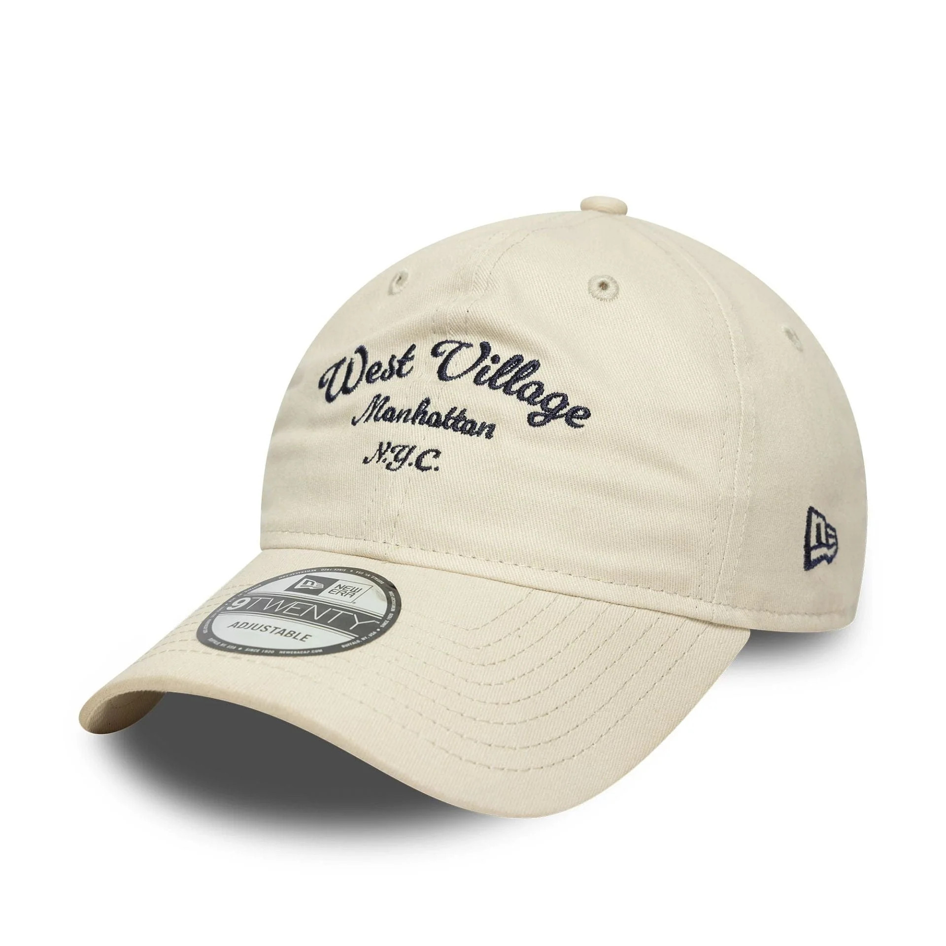 New Era Wordmark Cream 9TWENTY Cap | New Era Cap